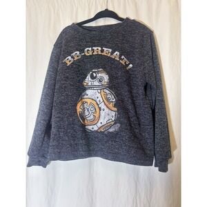 Star Wars Infant & Toddler Boys Long Gray BB-8 T-Shirt Tee Shirt BB-Great 5T W51